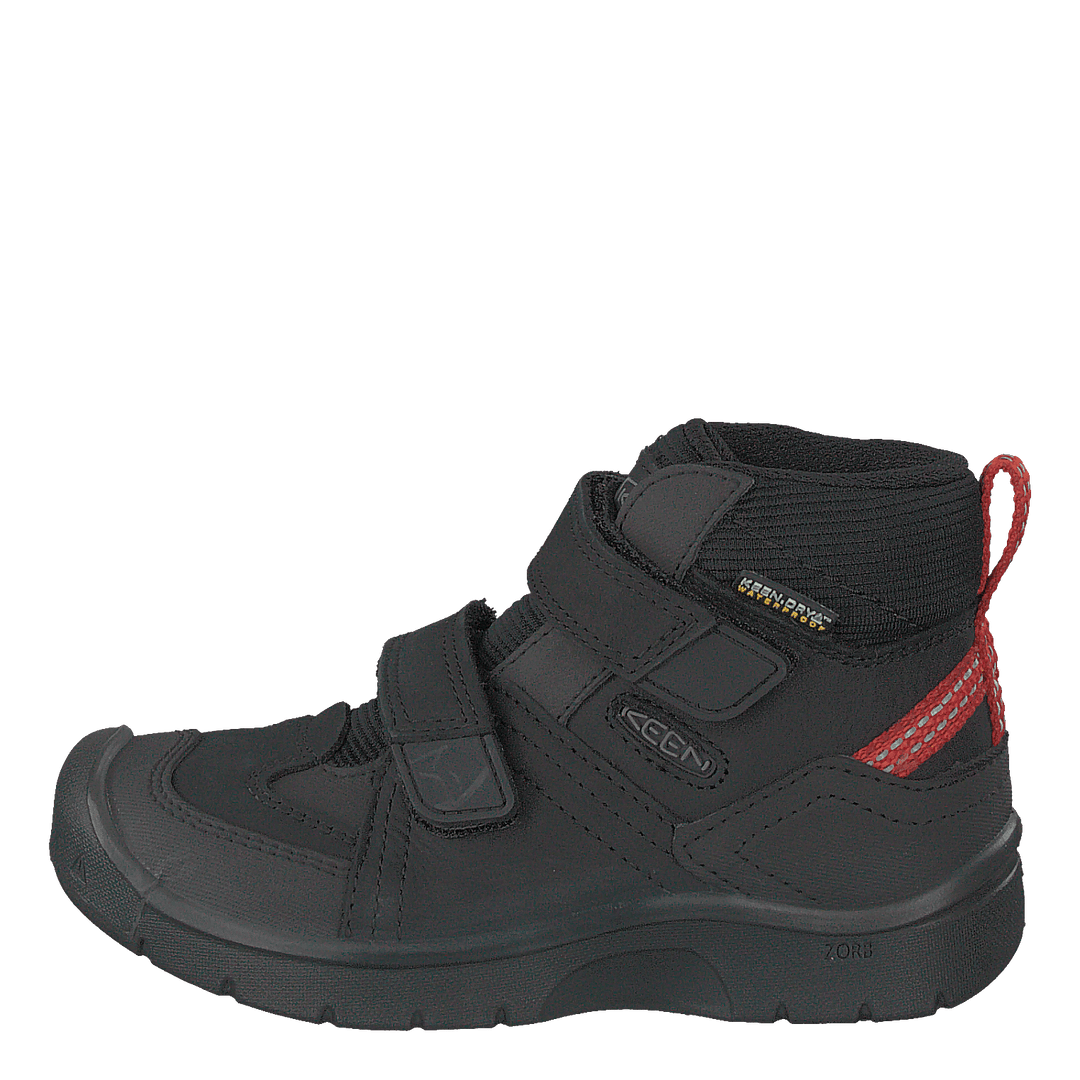 Hikeport Mid Strap Wp Black/bright Red