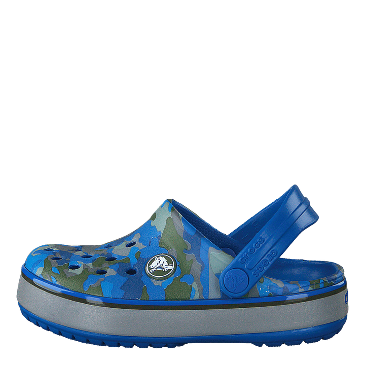 Cb Camo Reflect Band Clog K Bright Cobalt