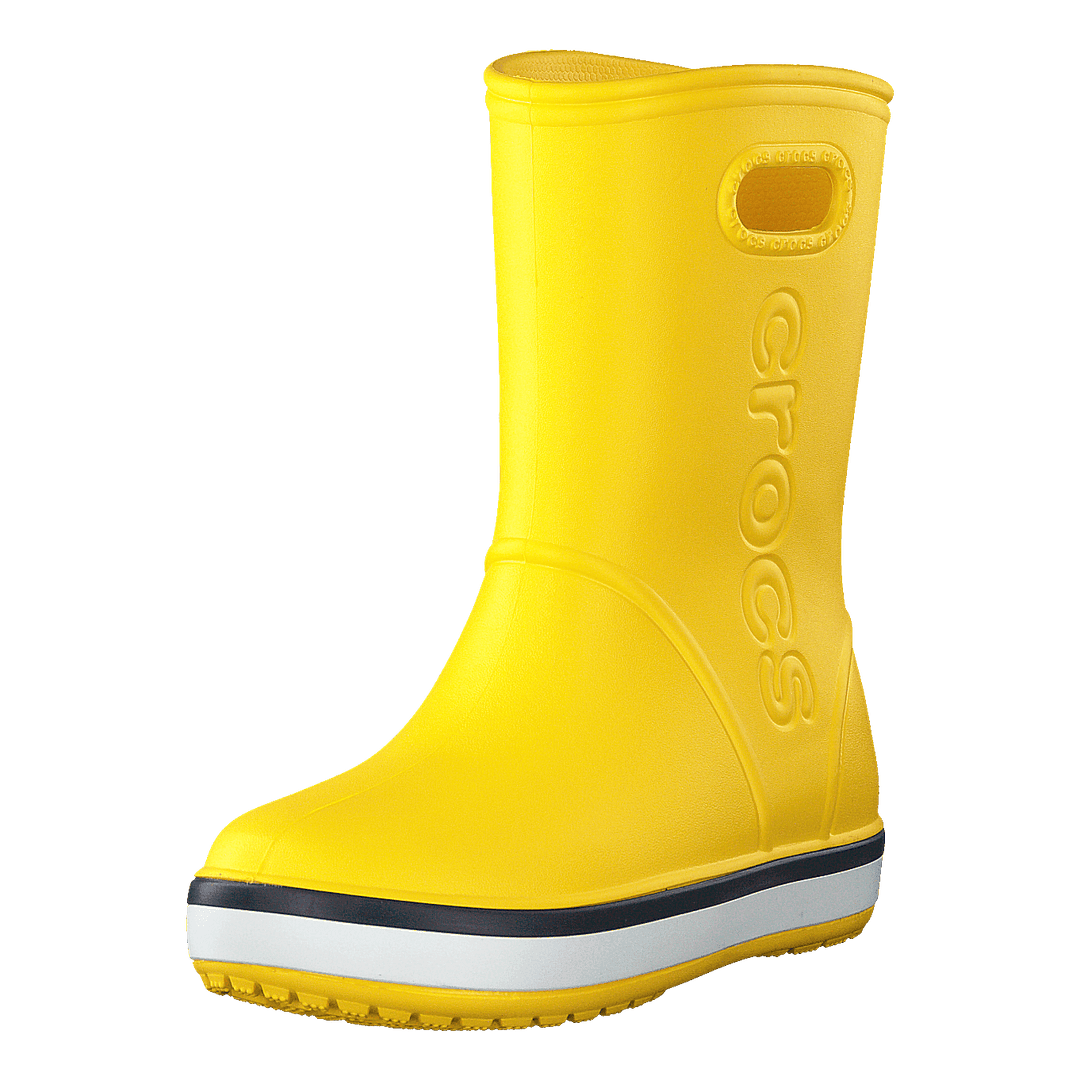 Crocband Rain Boot K Yellow/navy - Heppo.com