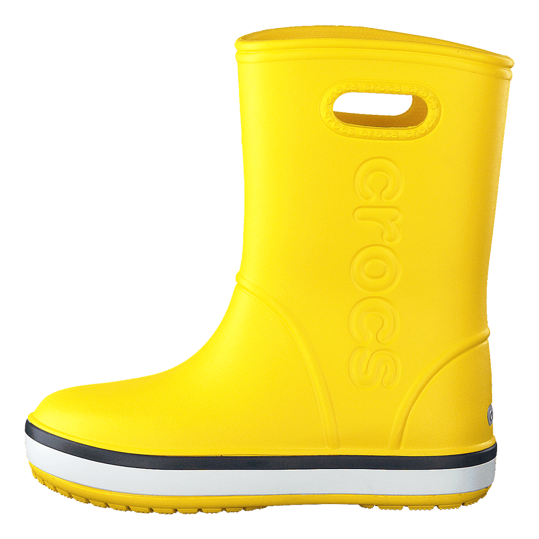 Crocband Rain Boot K Yellow/navy - Heppo.com