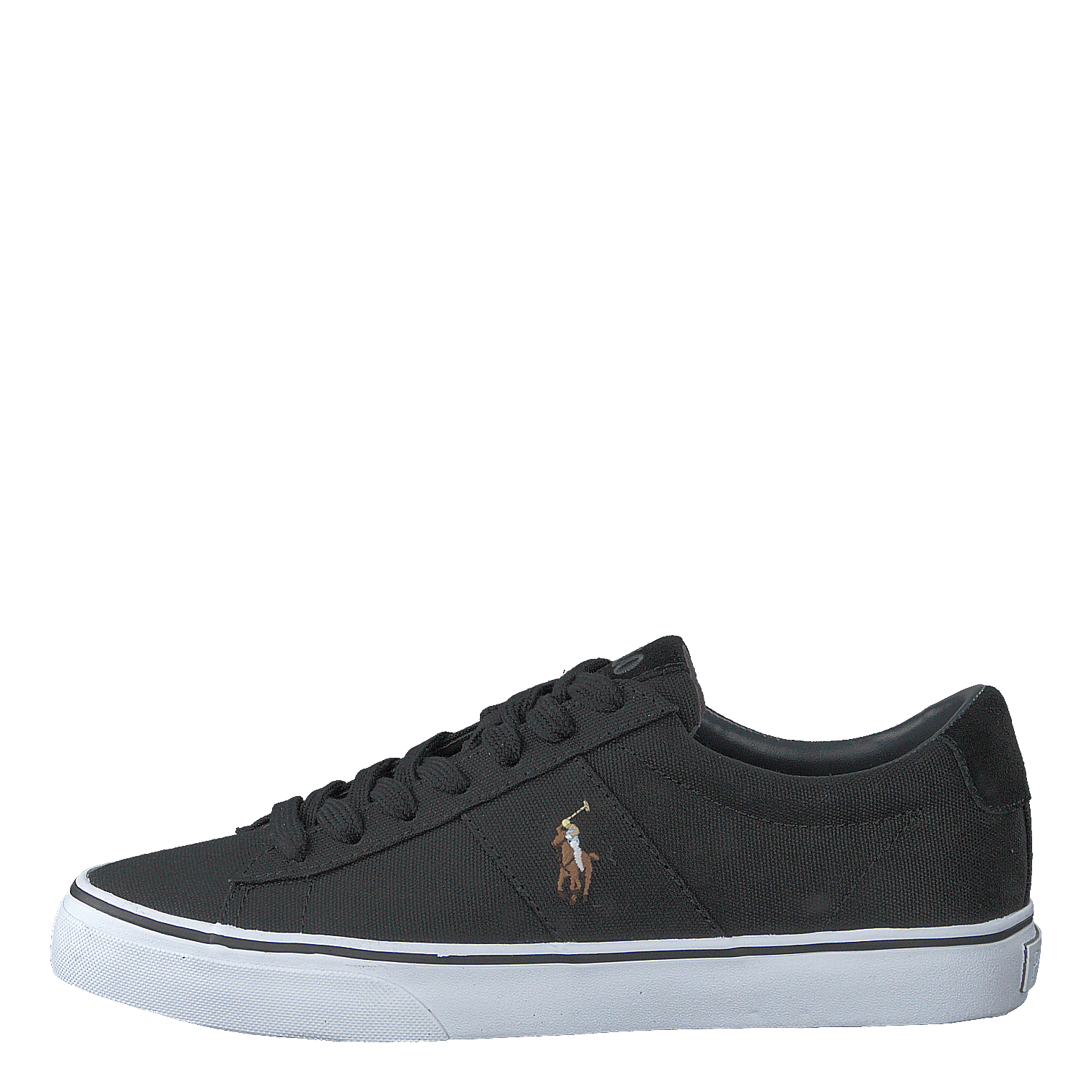 Polo Ralph Lauren Sayer Canvas Sneaker Black – Heppo.com