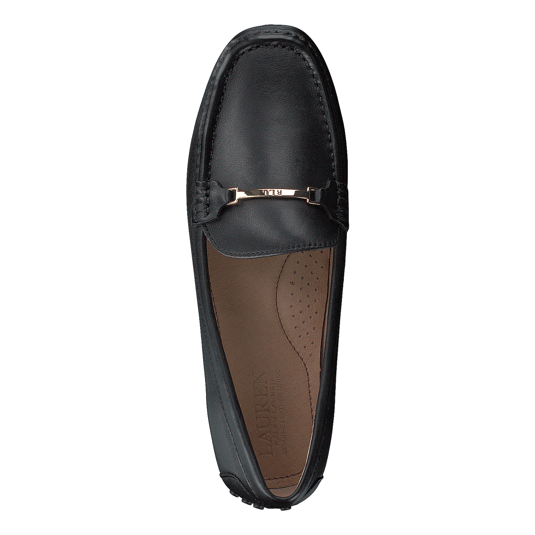 Briony Leather Driver Black