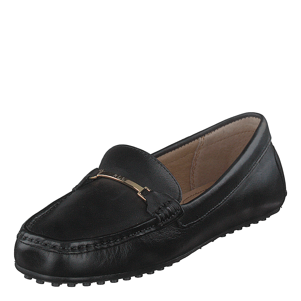 Briony Leather Driver Black