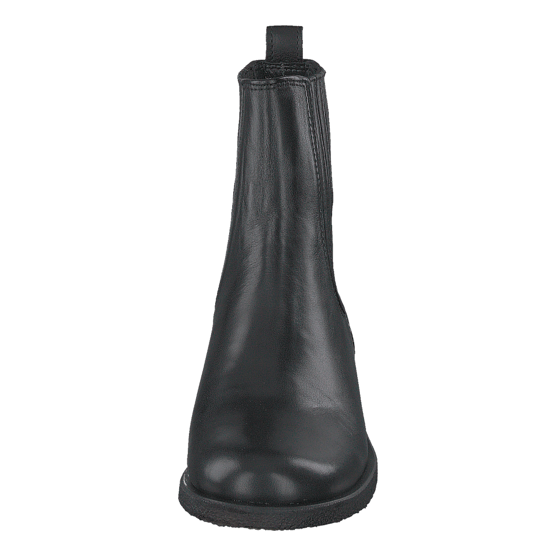 Chelsea Boot With Elastic Black/black