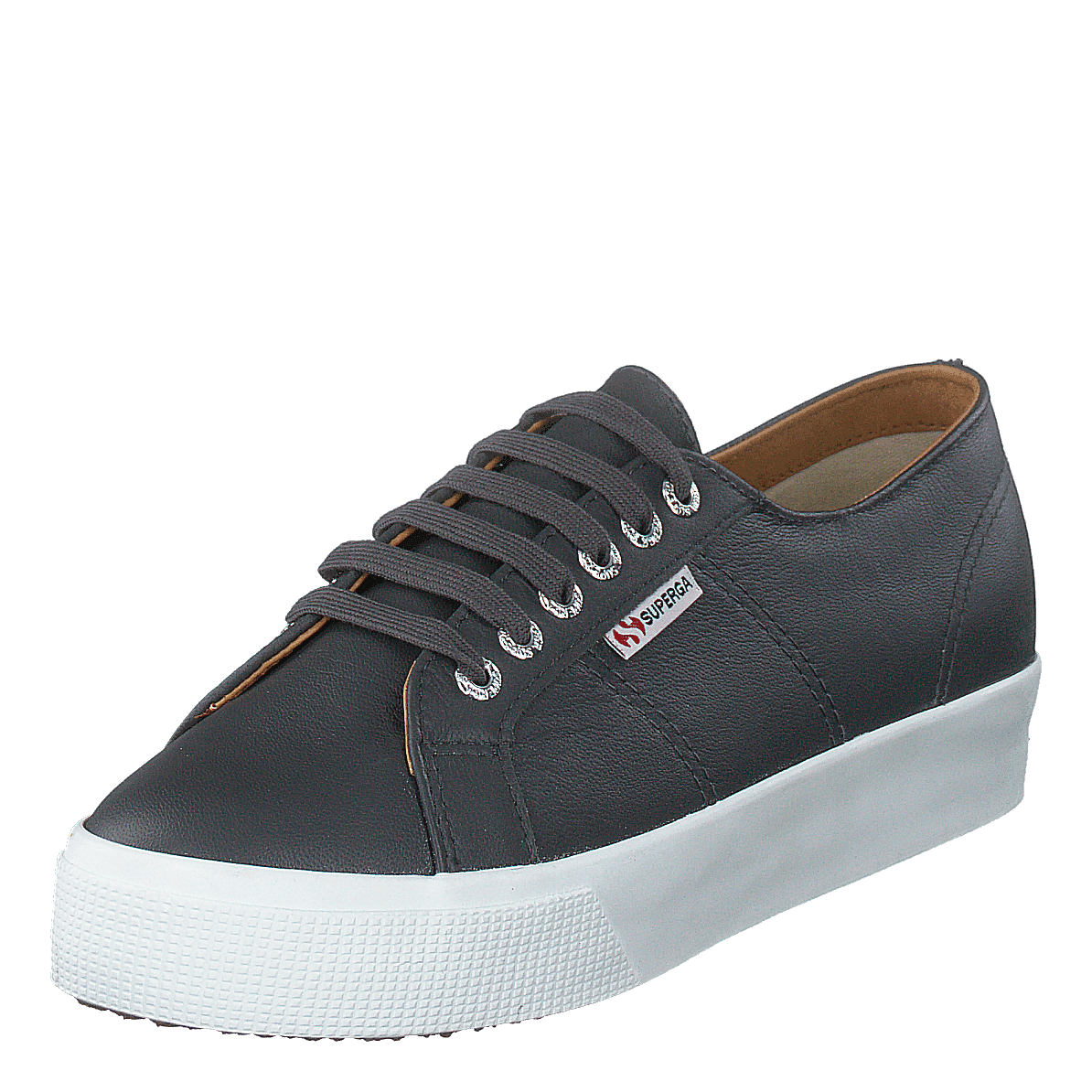2730 Nappa Leau Grey Stone Superga Heppo