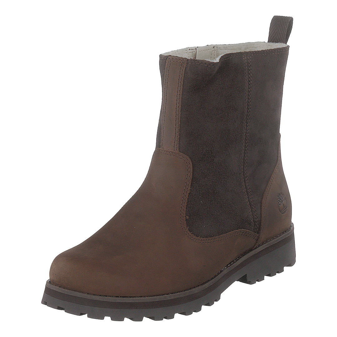 Courma Kid Warm Lined Boot Dark Brown