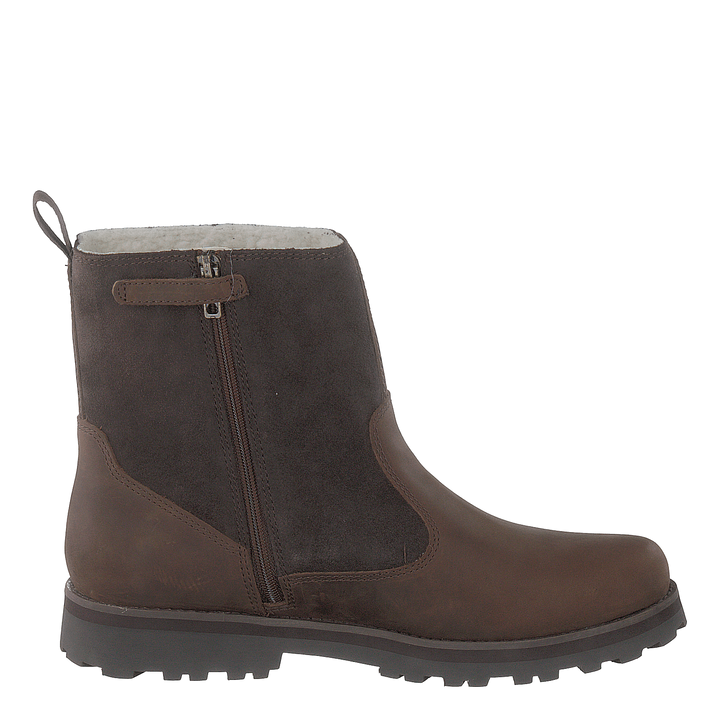 Courma Kid Warm Lined Boot Dark Brown