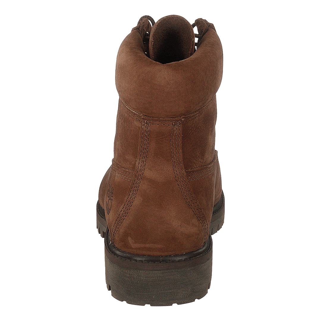 6 Inch Prem Rubber Cup Boot Cocoa Brown