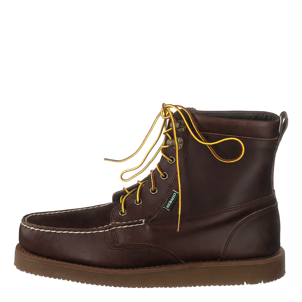 Sebago Rogden Boot Brown Oiled Waxy –