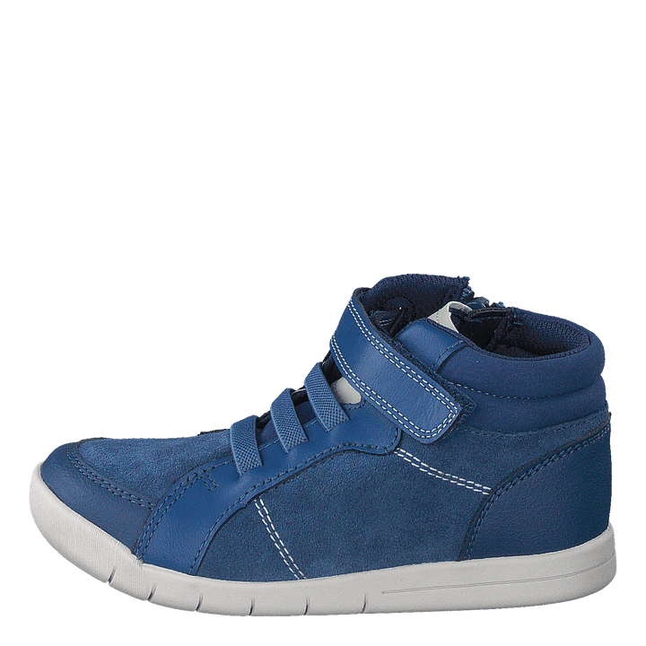 Emery Beat T Blue Suede