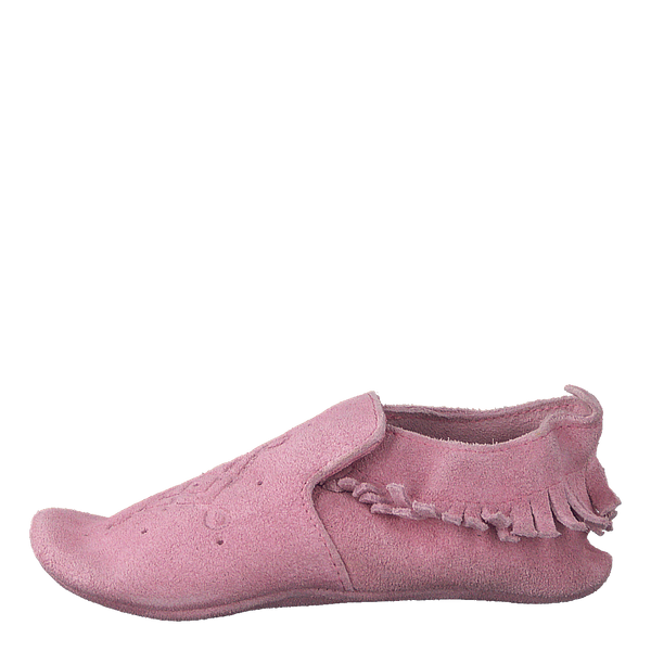 Bobux Suede Moccasin Rose Heppo