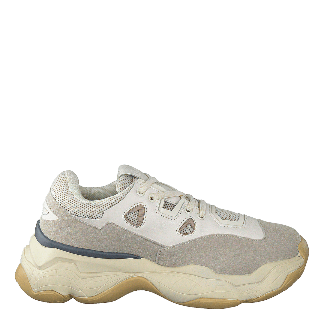 Chunky Graphic Sole Trainers Nude