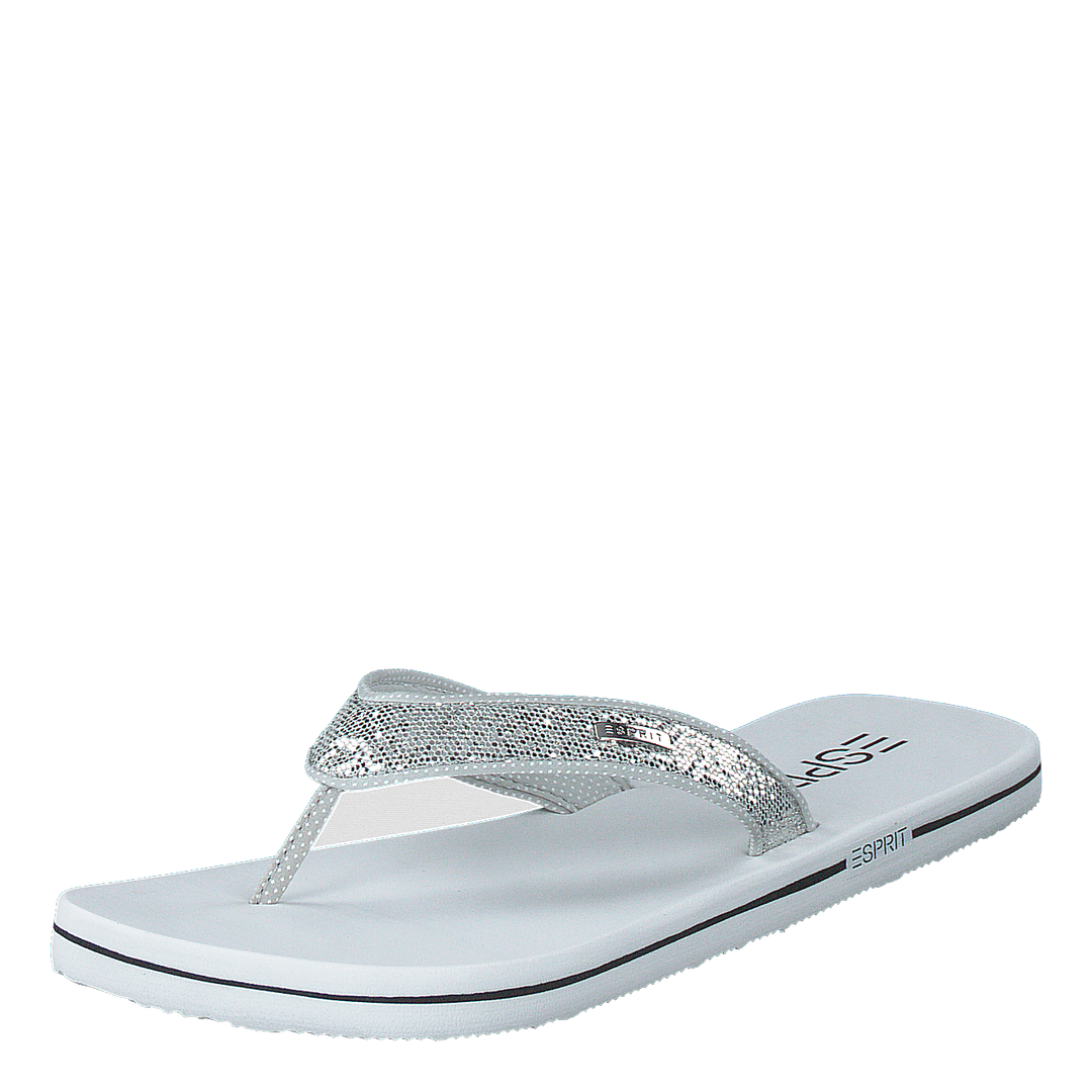 Glitter Thongs White