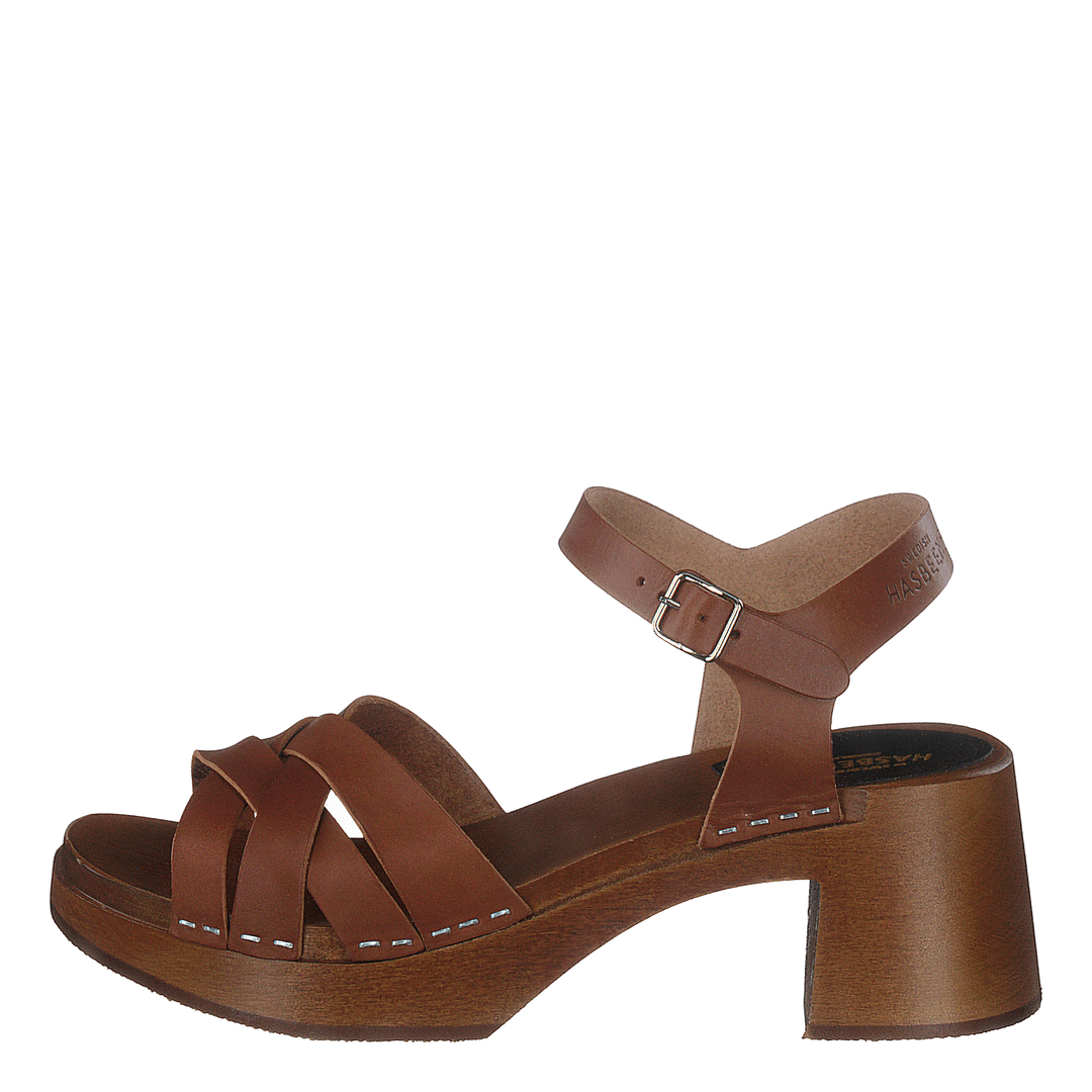 Swedish Hasbeens Katja High Cognac/cognac –