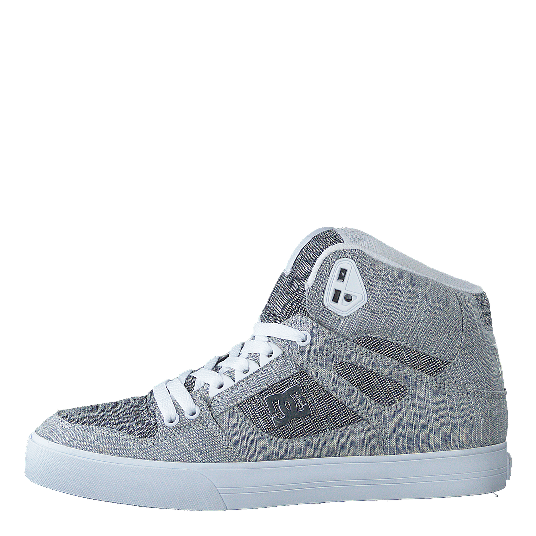 DC Shoes Pure High-top Wc Tx Se Grey/grey/white –
