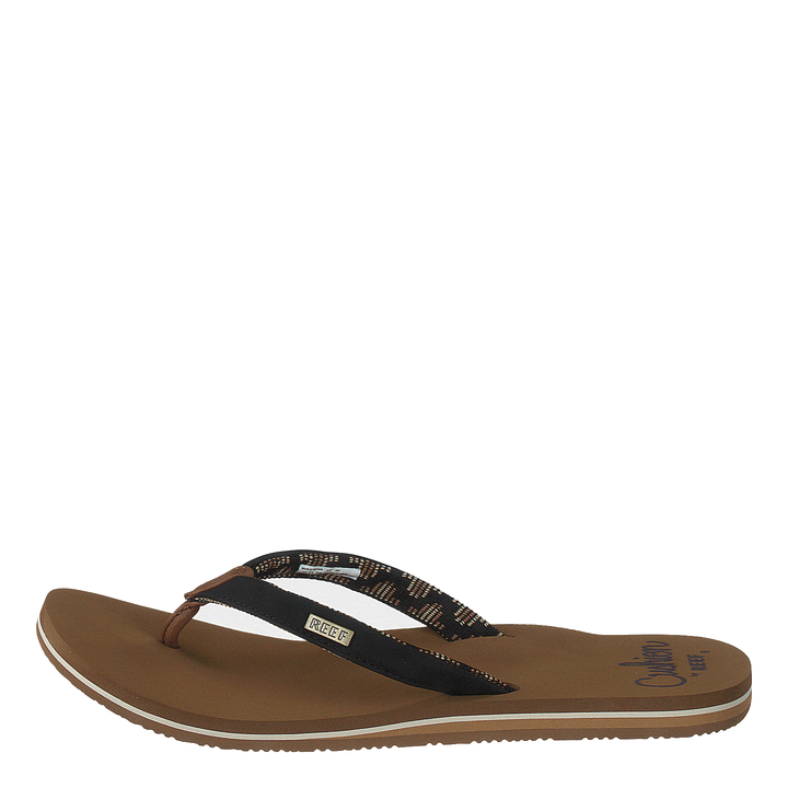 Reef Cushion Sands Black/tan