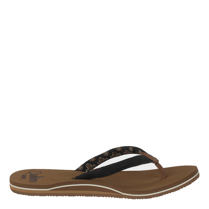 Reef Cushion Sands Black/tan