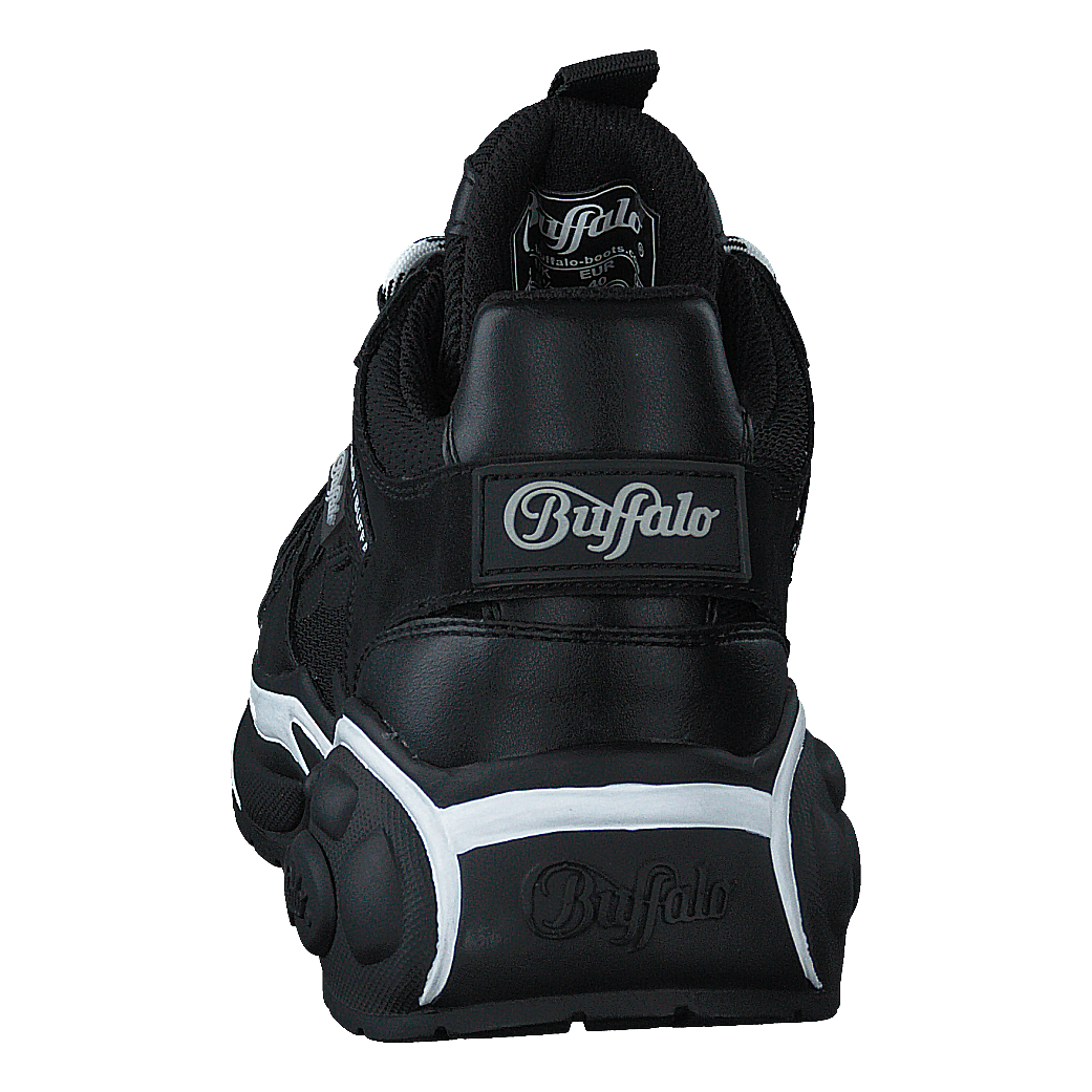Buffalo shoes black and white discount