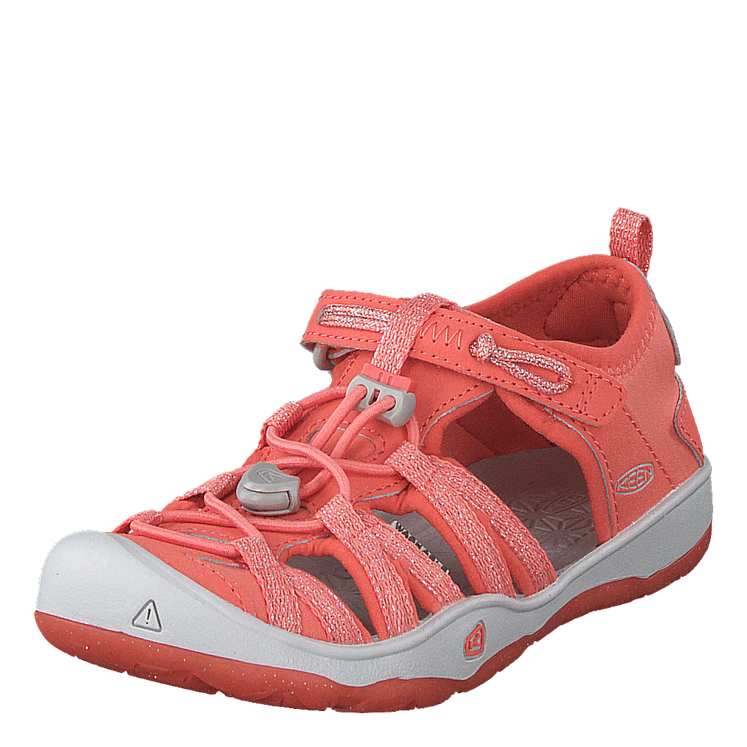 Moxie Sandal Children Coral/vapor