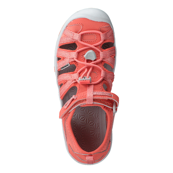 Moxie Sandal Children Coral/vapor