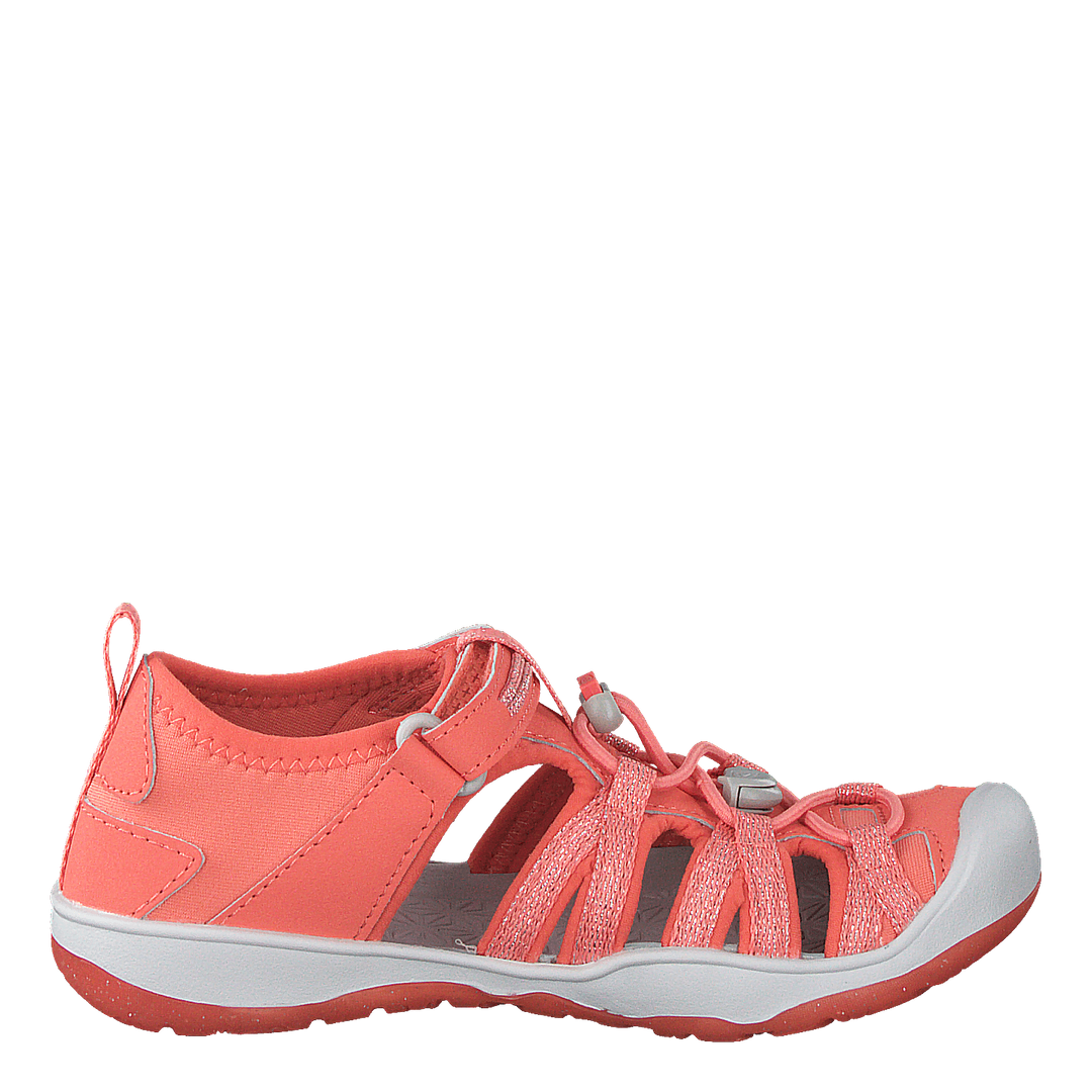 Moxie Sandal Children Coral/vapor