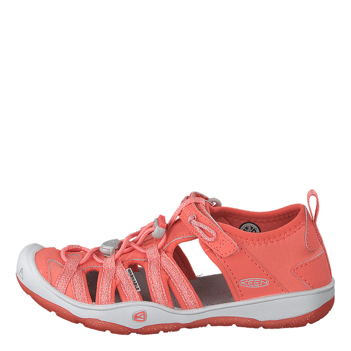 Moxie Sandal Children Coral/vapor