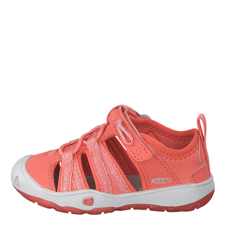 Moxie Sandal Tots Coral/vapor