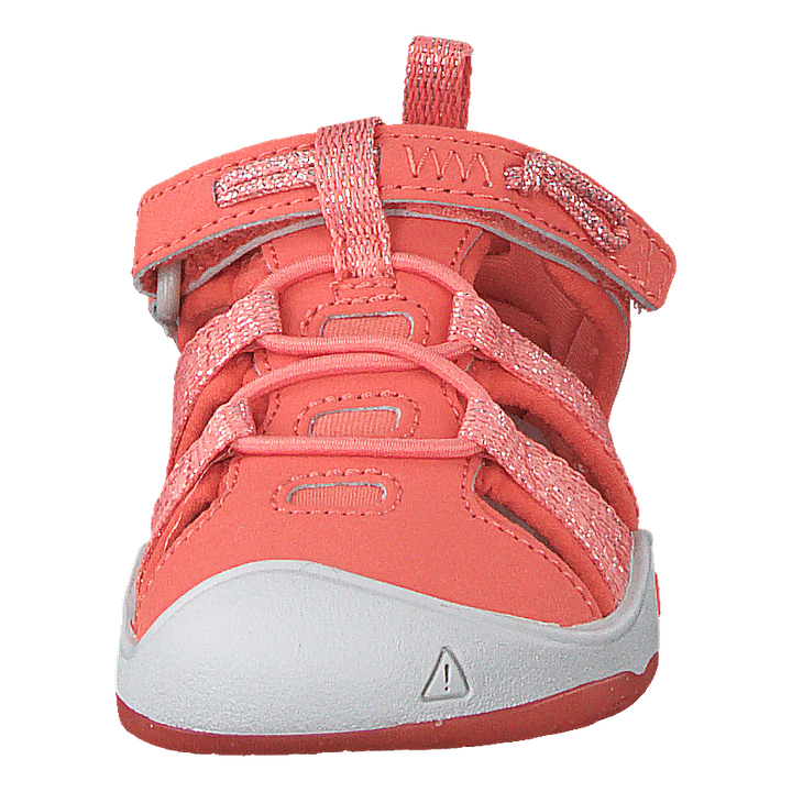 Moxie Sandal Tots Coral/vapor