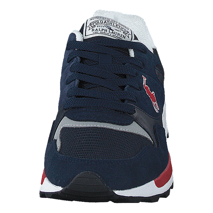 Trackster 100 Leather Sneaker Newport Navy/Auth Navy