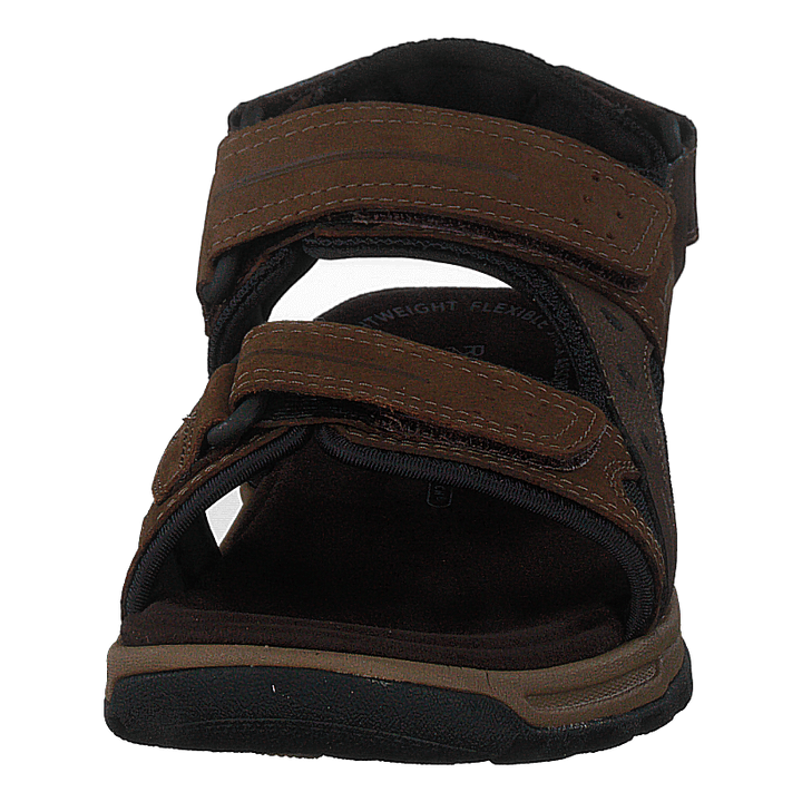 Tt Adjustable Sandal Brown