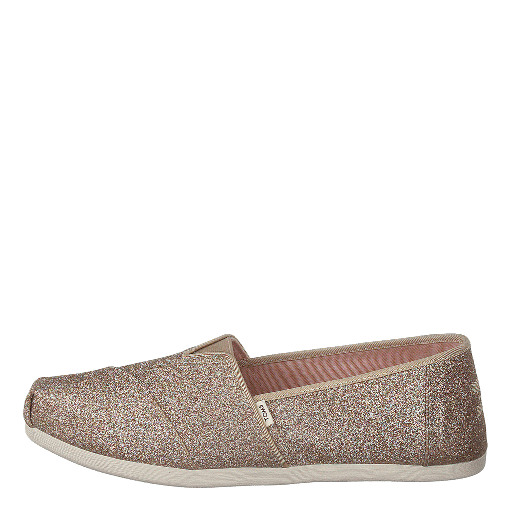 Gold toms shoes glitter online