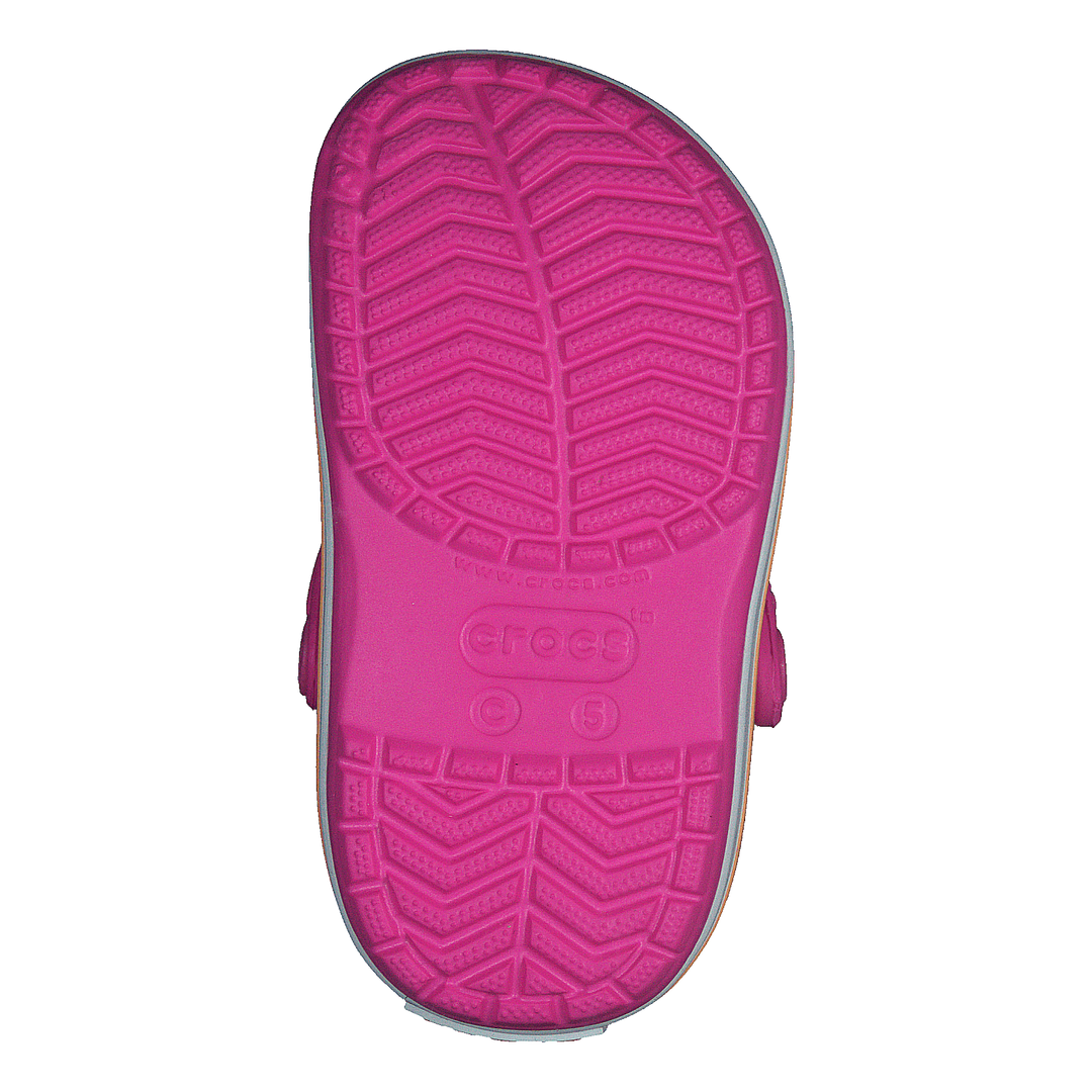 Crocband Clog Kids Electric Pink/Cantaloupe