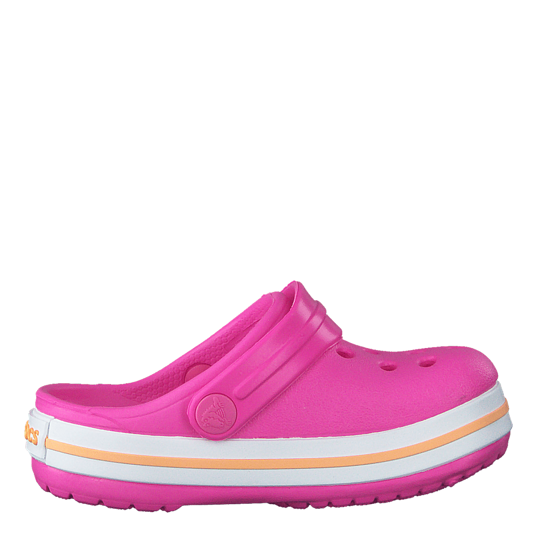 Crocband Clog Kids Electric Pink/Cantaloupe