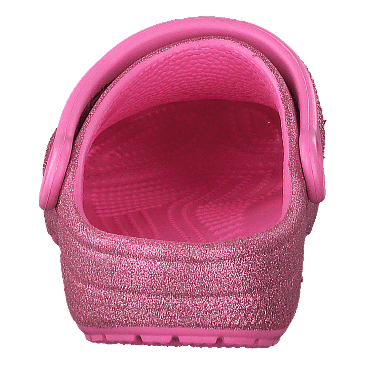 Classic Glitter Clog Kids Pink Lemonade