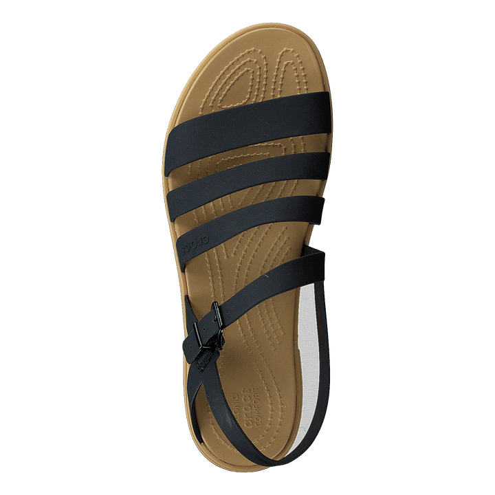 Tulum Sandal Women Black / Tan