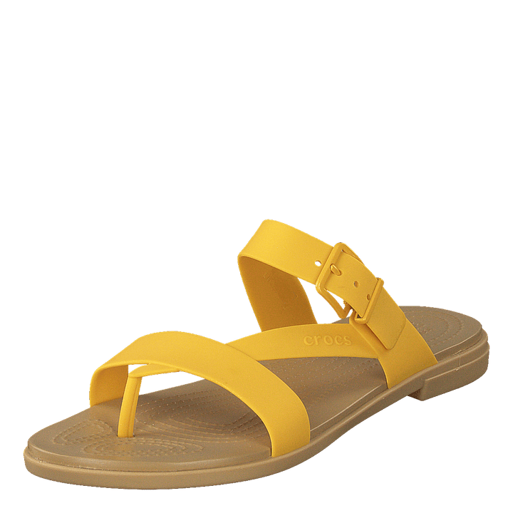 Tulum Toe Post Sandal Women Canary / Tan