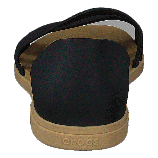 Crocs Tulum Open Flat W Black/tan