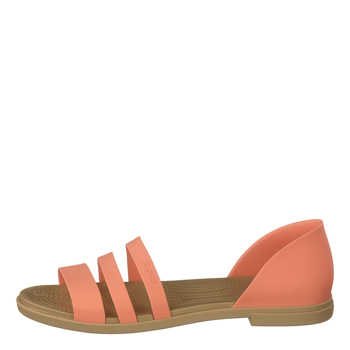 Crocs Tulum Open Flat W Grapefruit/tan