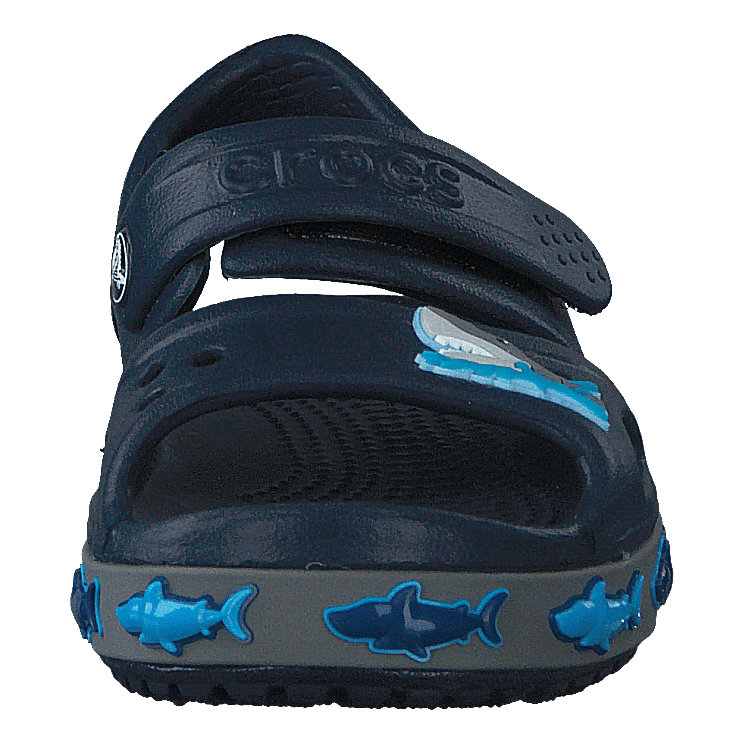 Crocs Fl Shark Band Sandal B Navy