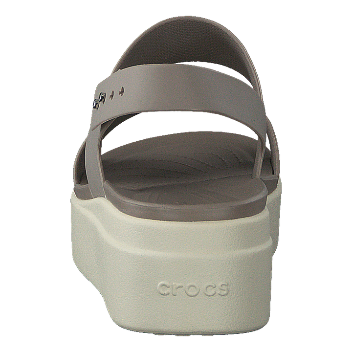 Crocs Brooklyn Low Wedge W Mushroom/stucco