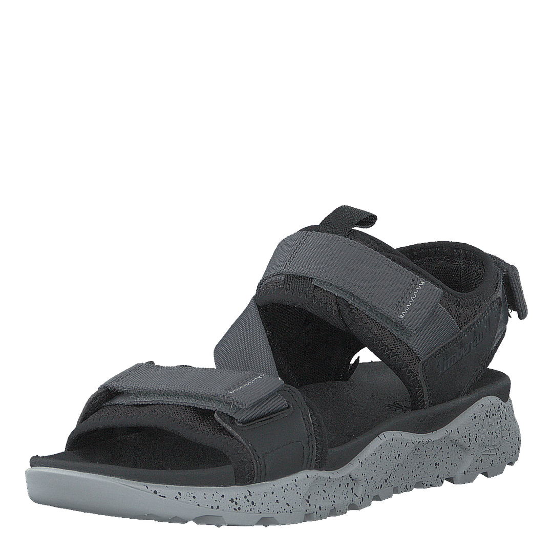 Ripcord 2 Strap Sandal Jet Black