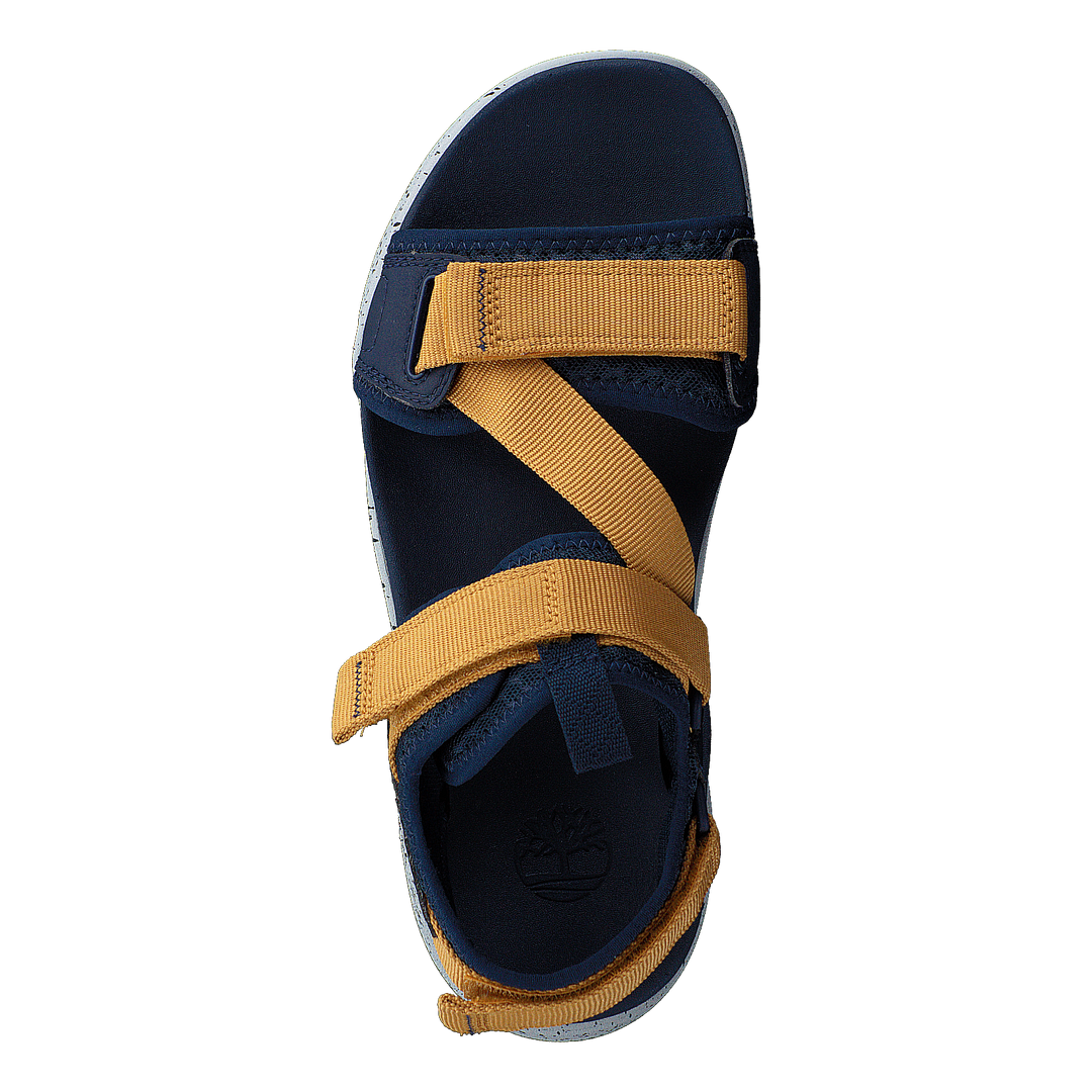 Ripcord 2 Strap Sandal Black Iris