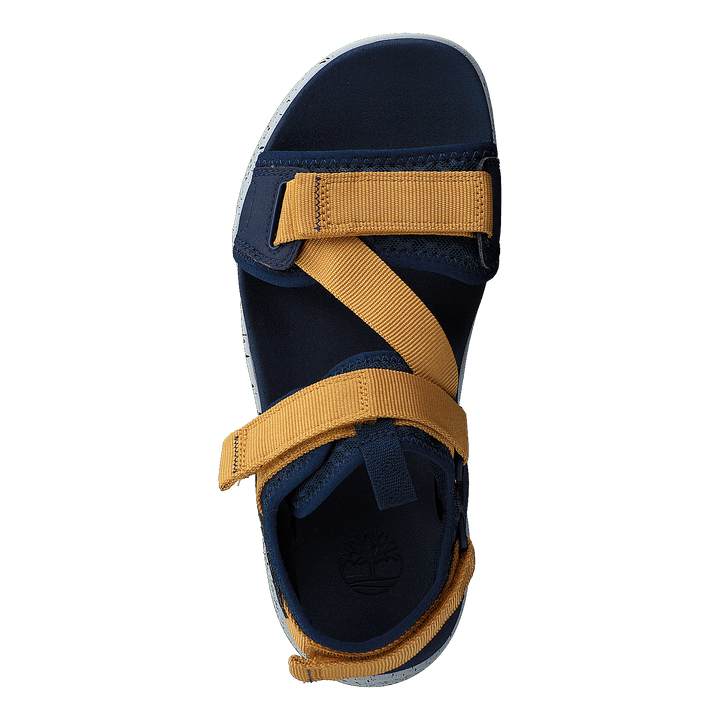 Ripcord 2 Strap Sandal Black Iris