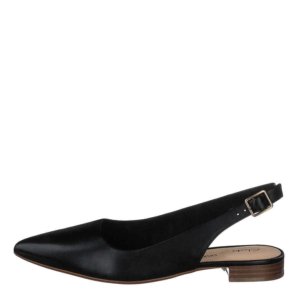 Clarks black sales slingback shoes