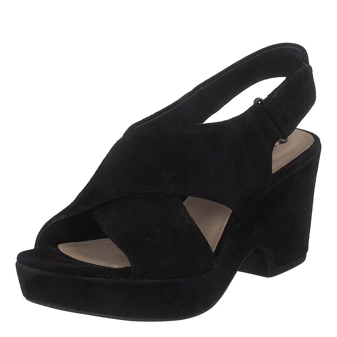 Clarks Maritsa Lara Black Suede –