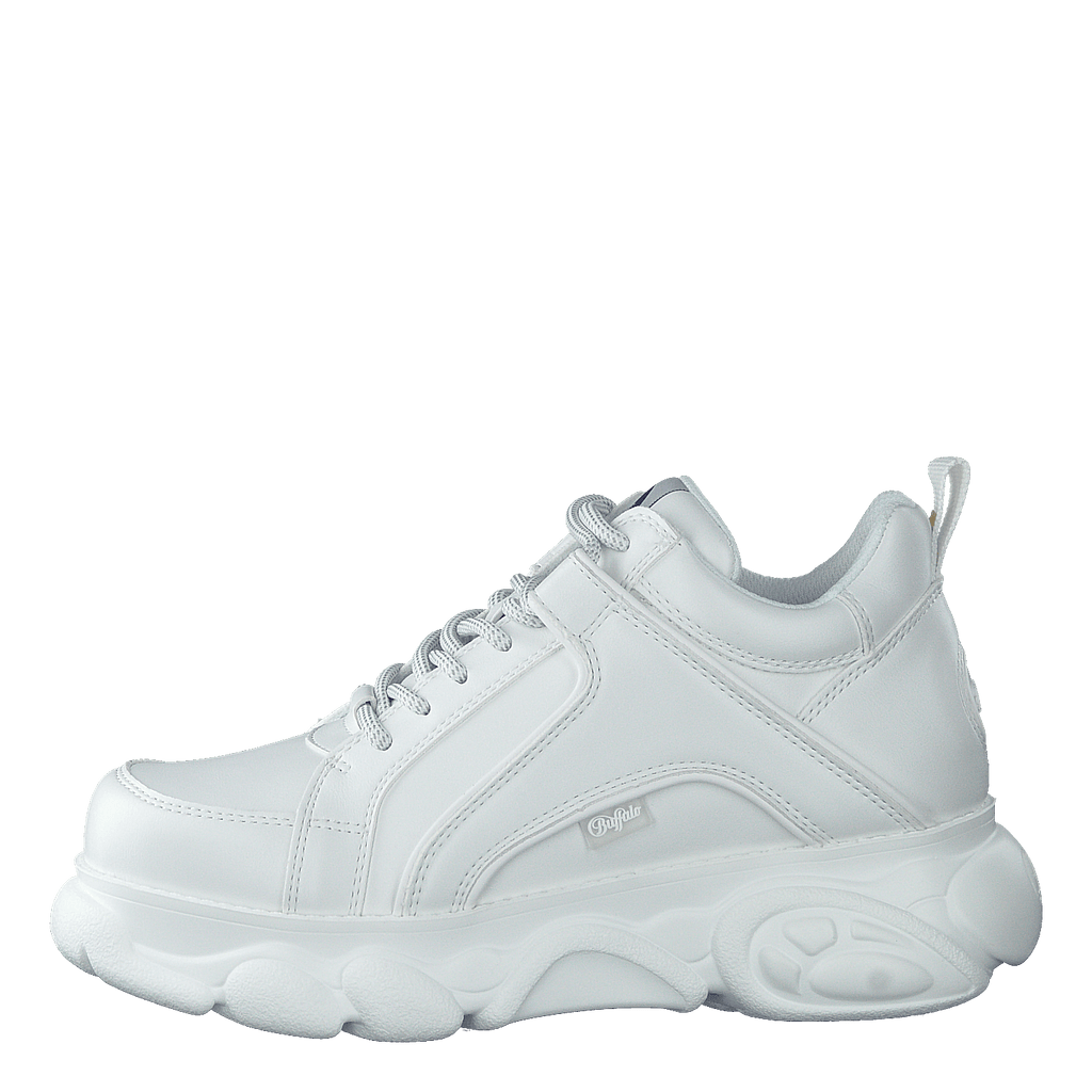Buffalo corin sneakers white clearance