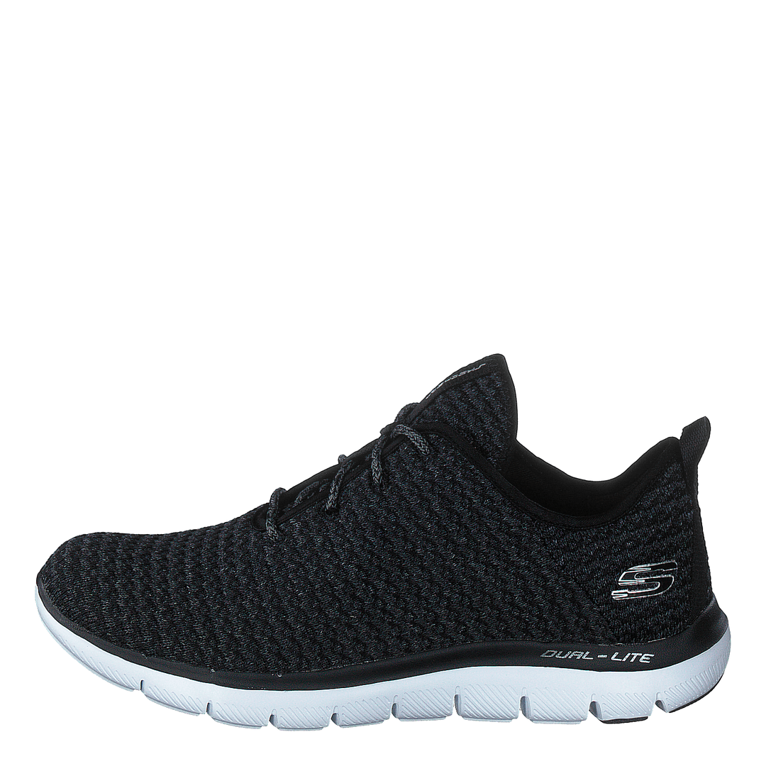 Skechers Womens Flex Appeal Bold Bkw –