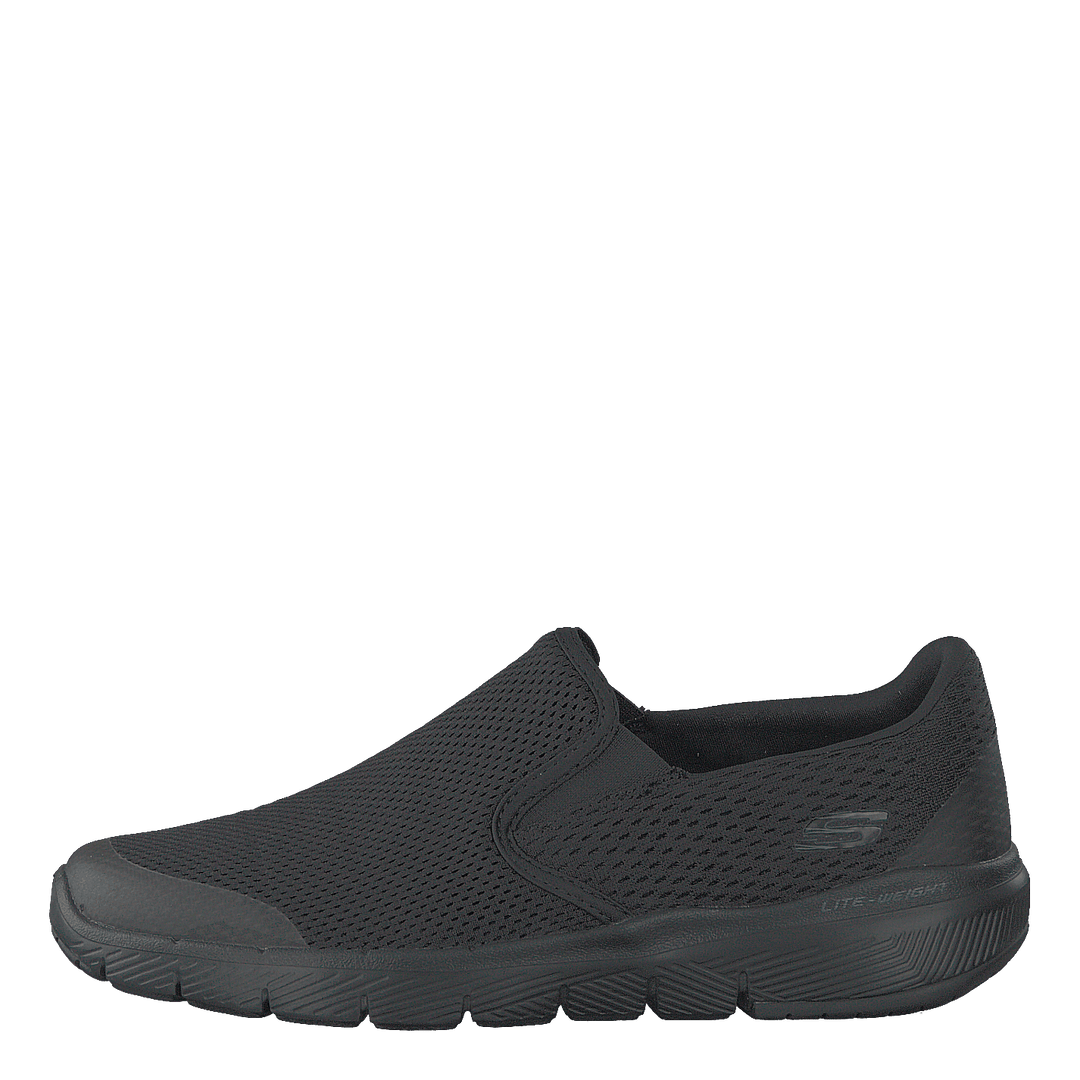 Skechers flex advantage 3.0 black sales