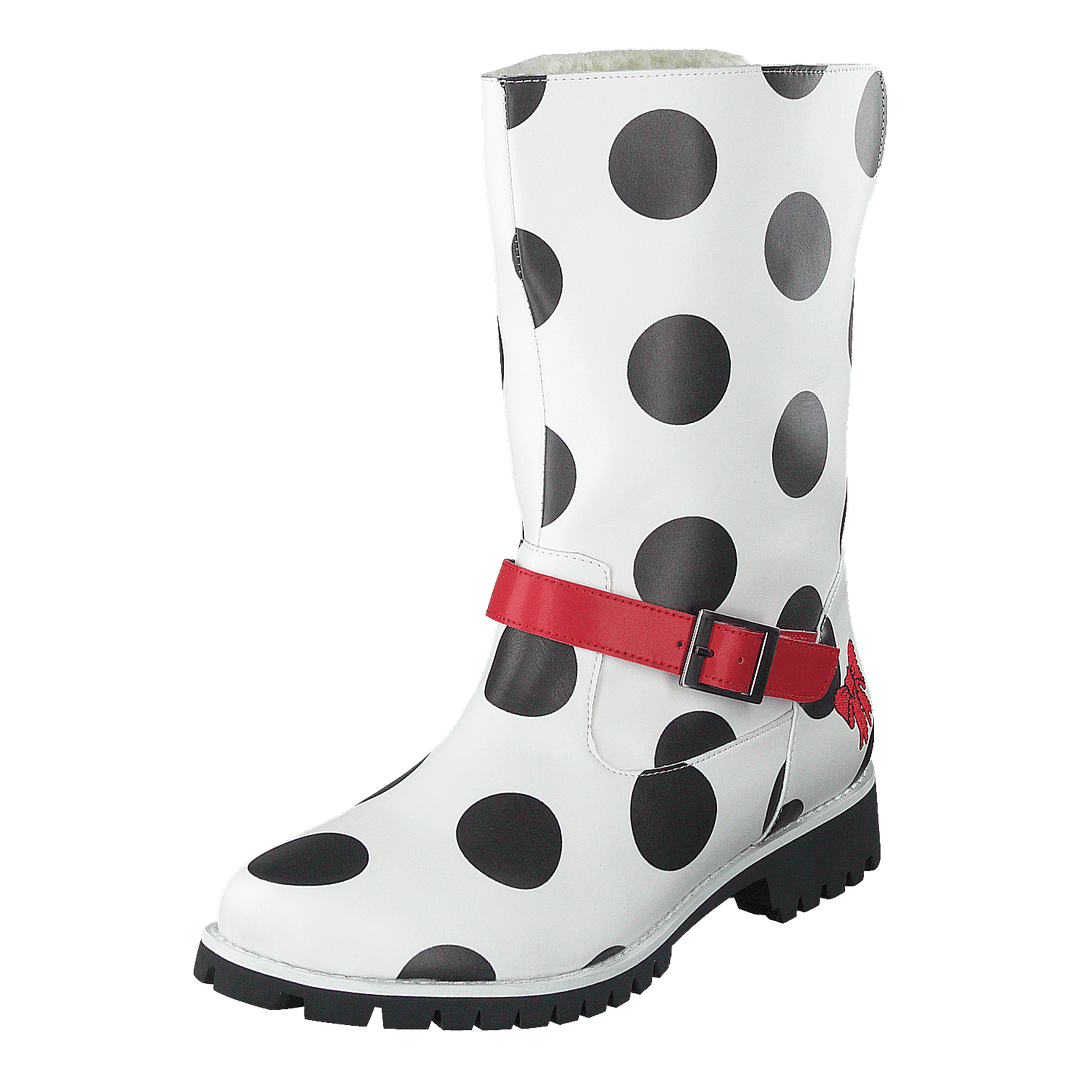 Shelly Enjoy Vegan White/dots