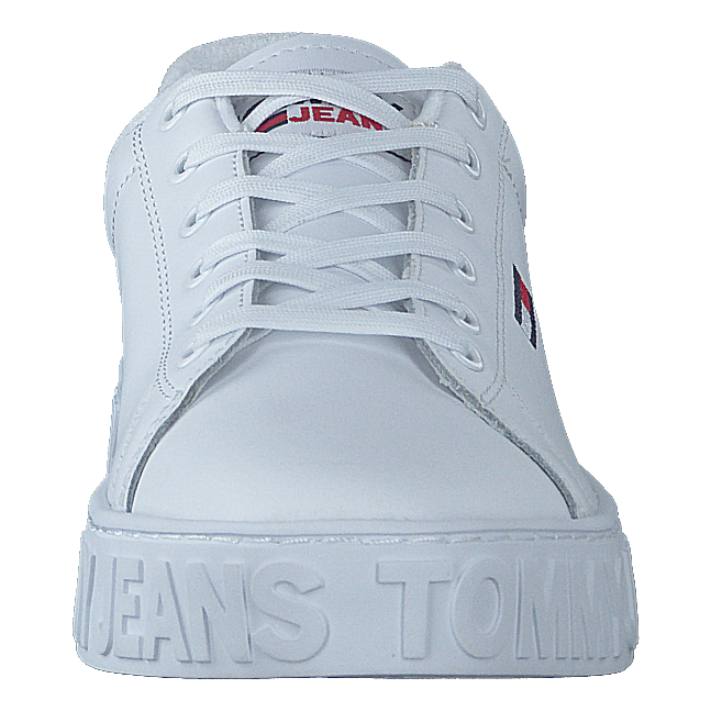 Cool Tommy Jeans Cupsole Sneak White